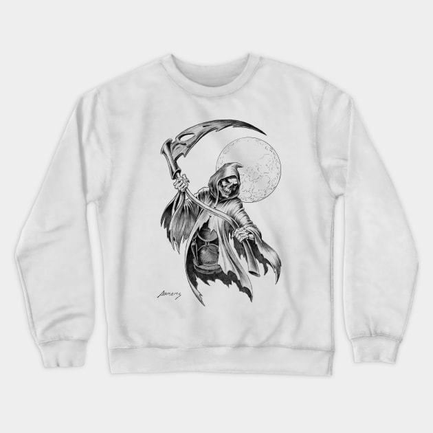 Grim Reaper Crewneck Sweatshirt by Paul_Abrams